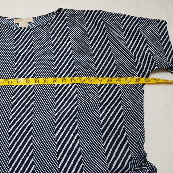 MICHAEL KORS Blue Top Blouse, Size M - Picture 9 of 15